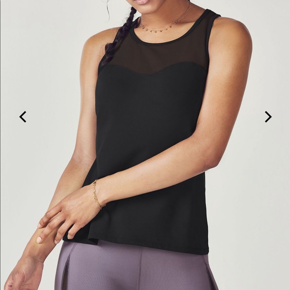 Fabletics black Helena tank